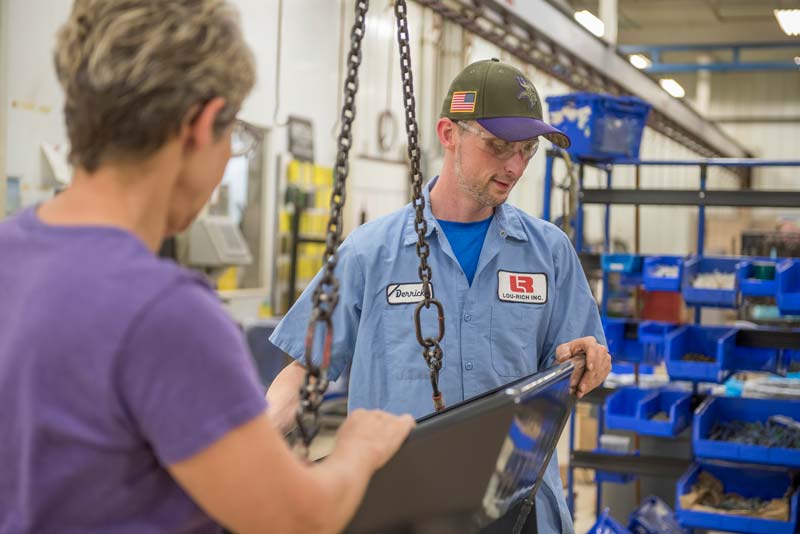 Lou-Rich Paint-Line Team